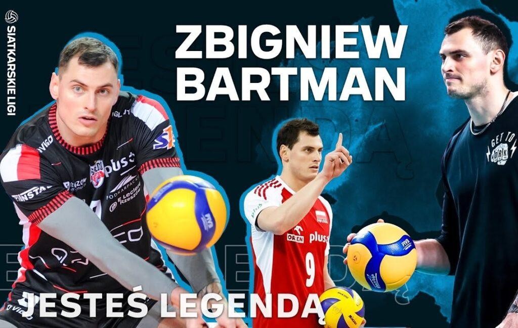 Zbigniew Bartman uśmiecha się, trzymając smartfon, symbolizując swoją aktywność w mediach społecznościowych.